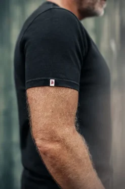 &SONS Tops-Sigma T-Shirt Black