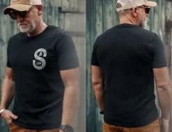 &SONS Tops-Sigma T-Shirt Black