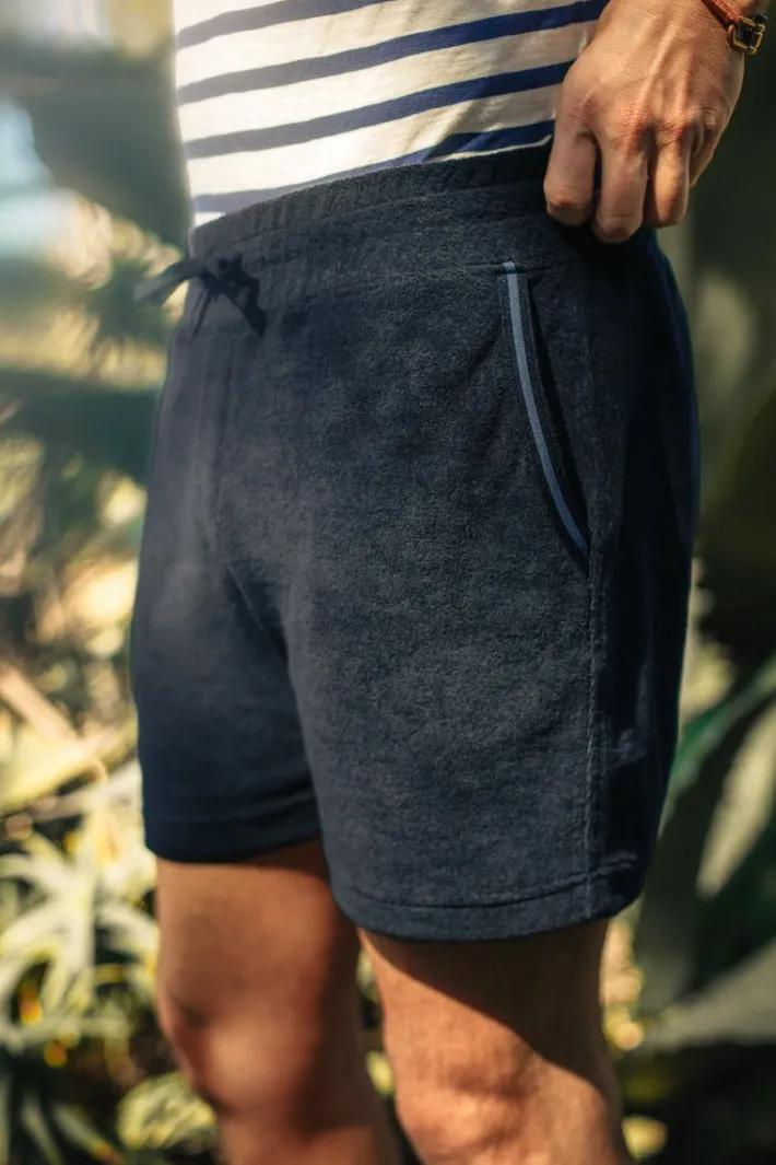 &SONS Bottoms & Shorts-Solar Shorts Navy