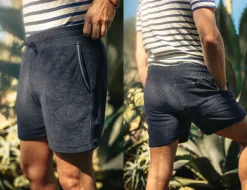 &SONS Bottoms & Shorts-Solar Shorts Navy