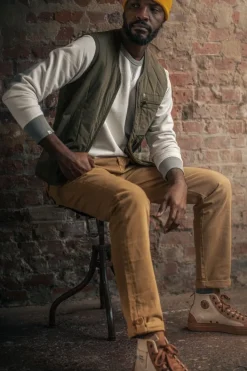 &SONS Jackets & Coats-Stone White Sweatshirt