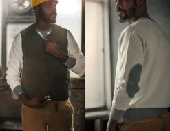 &SONS Jackets & Coats-Stone White Sweatshirt