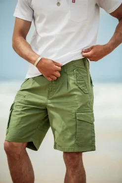 &SONS Bottoms & Shorts-Surplus Army Shorts Green