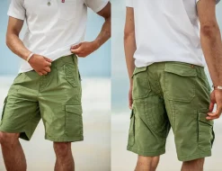 &SONS Bottoms & Shorts-Surplus Army Shorts Green