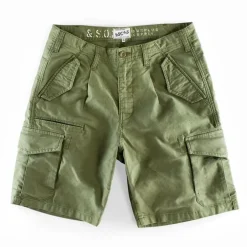 &SONS Bottoms & Shorts-Surplus Army Shorts Green