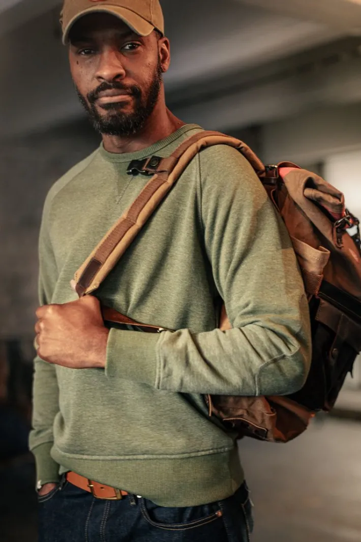 &SONS Jackets & Coats-Surplus Green Sweatshirt