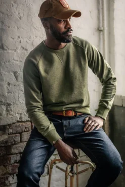 &SONS Jackets & Coats-Surplus Green Sweatshirt