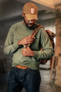 &SONS Jackets & Coats-Surplus Green Sweatshirt