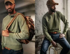 &SONS Jackets & Coats-Surplus Green Sweatshirt