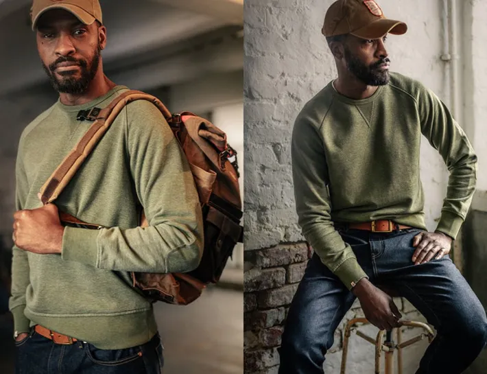 &SONS Jackets & Coats-Surplus Green Sweatshirt