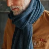 &SONS Scarves-Vale Scarf Indigo