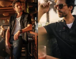 &SONS Tops-Westside Shirt Black