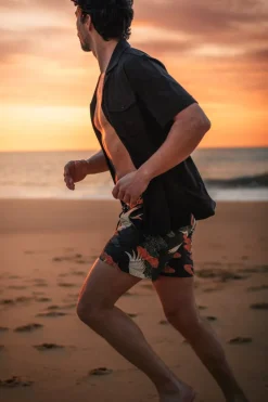 &SONS Tops-Westside Shirt Black