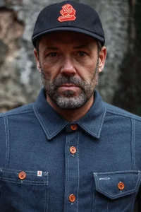 &SONS Headwear-Woollen Snap Cap Navy