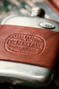 &SONS Leather Goods-X Colsenkeane Hip Flask