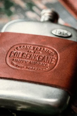 &SONS Leather Goods-X Colsenkeane Hip Flask