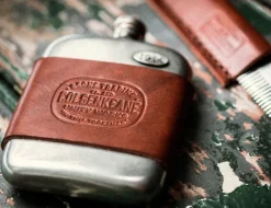 &SONS Leather Goods-X Colsenkeane Hip Flask