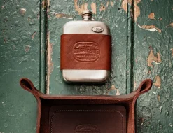 &SONS Leather Goods-X Colsenkeane Hip Flask