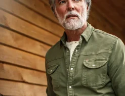 &SONS Tops-Sunday Shirt Army Green