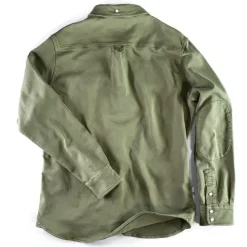 &SONS Tops-Sunday Shirt Army Green