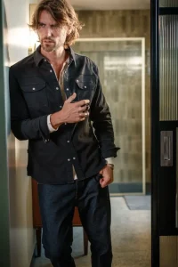 &SONS Tops-Sunday Shirt Black