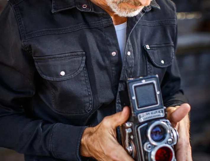 &SONS Tops-Sunday Shirt Black