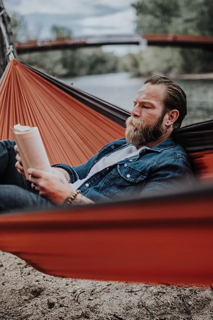 &SONS Tops-Sunday Shirt Light Denim