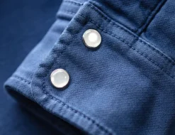 &SONS Tops-Sunday Shirt Utility Navy