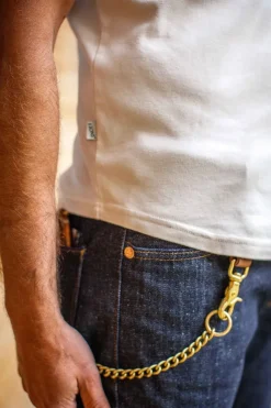 &SONS Tops-The New Elder Henley Short Sleeve Shirt Raw