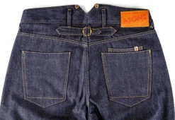 &SONS Bottoms & Shorts-The New Frontier 14Oz Selvedge Anti-Bac Raw Denim Jeans