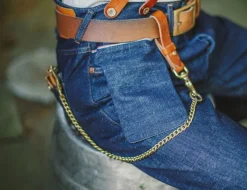 &SONS Bottoms & Shorts-The New Frontier 14Oz Selvedge Anti-Bac Raw Denim Jeans