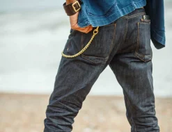 &SONS Bottoms & Shorts-The New Frontier 14Oz Selvedge Anti-Bac Raw Denim Jeans