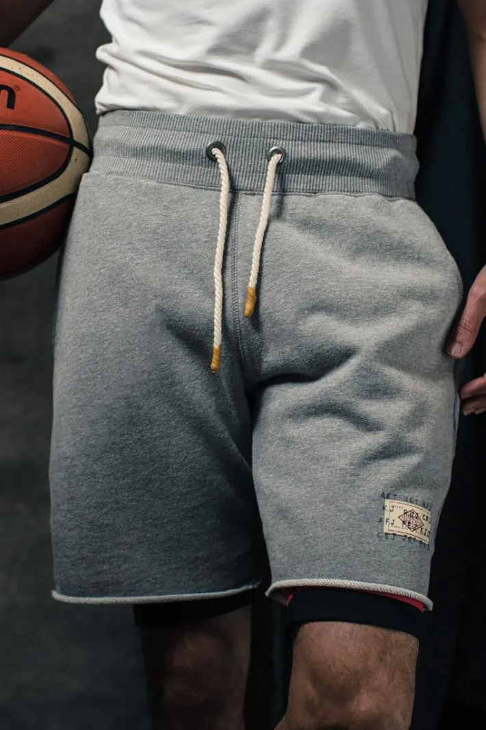 &SONS Bottoms & Shorts-Track And Field Short Grey