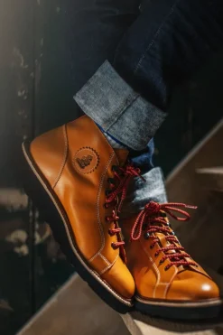 &SONS Footwear-Tricker's X Monkey Boot