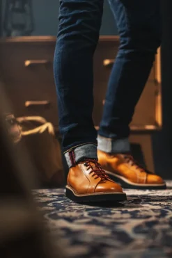 &SONS Footwear-Tricker's X Monkey Boot