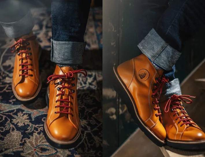 &SONS Footwear-Tricker's X Monkey Boot