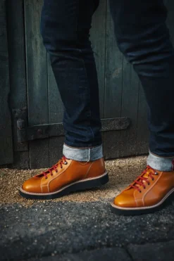 &SONS Footwear-Tricker's X Monkey Boot