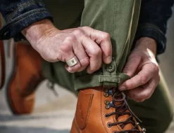 &SONS Bottoms & Shorts-Virgil Chino Army Green