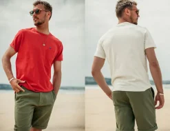 &SONS Bottoms & Shorts-Virgil Chino Shorts Army Green