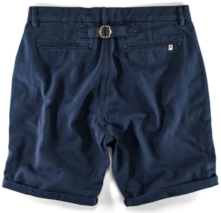 &SONS Bottoms & Shorts-Virgil Chino Shorts Navy