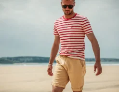 &SONS Bottoms & Shorts-Virgil Chino Shorts Tan