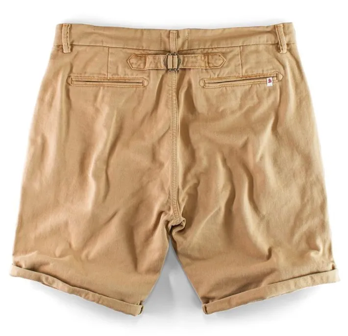 &SONS Bottoms & Shorts-Virgil Chino Shorts Tan